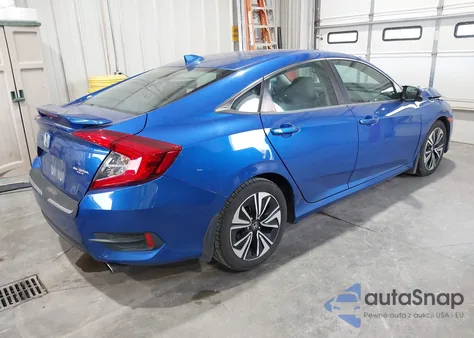 2017 Honda Civic Ex-L from USA, damaged, VIN 19XFC1F71HE010874